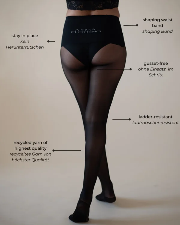 Seamless Shaper Tights Black